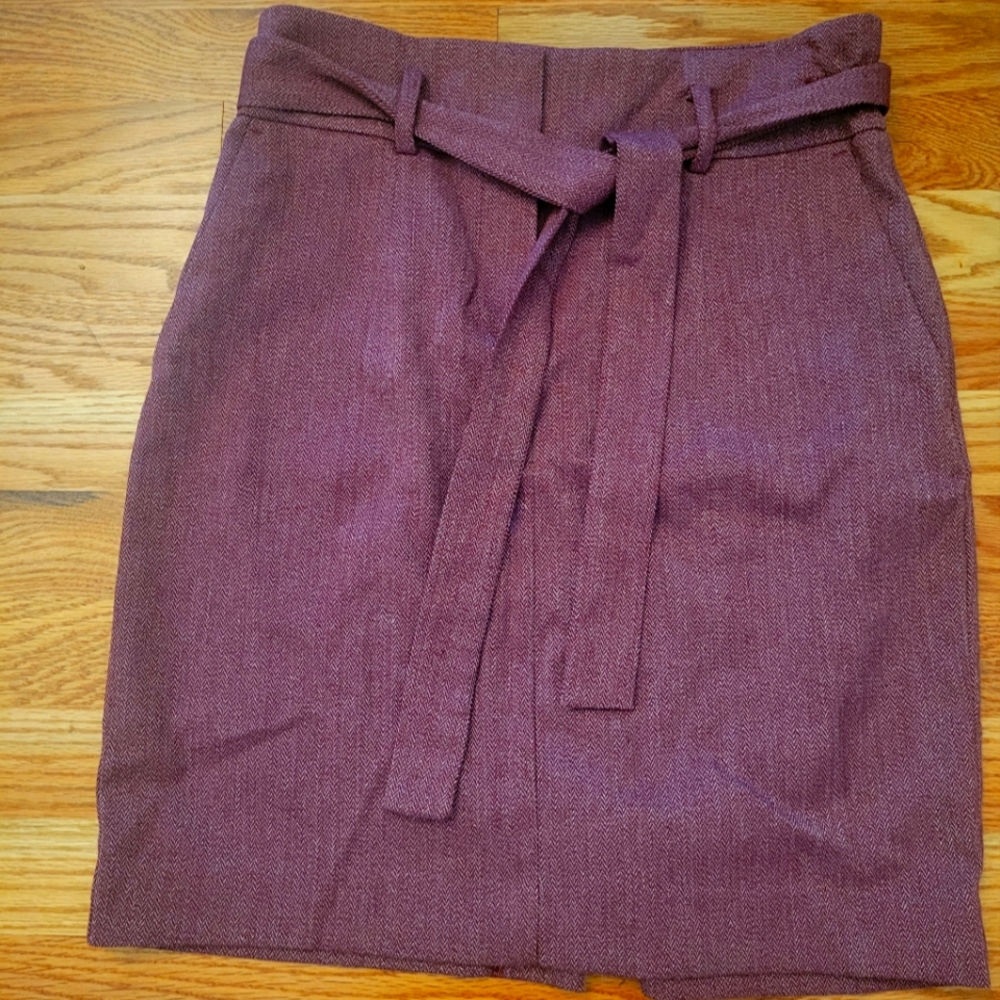 Loft purple skirt